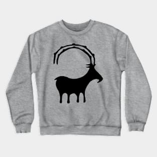 Capricorn II (Persian) - Timeless Abstraction Crewneck Sweatshirt